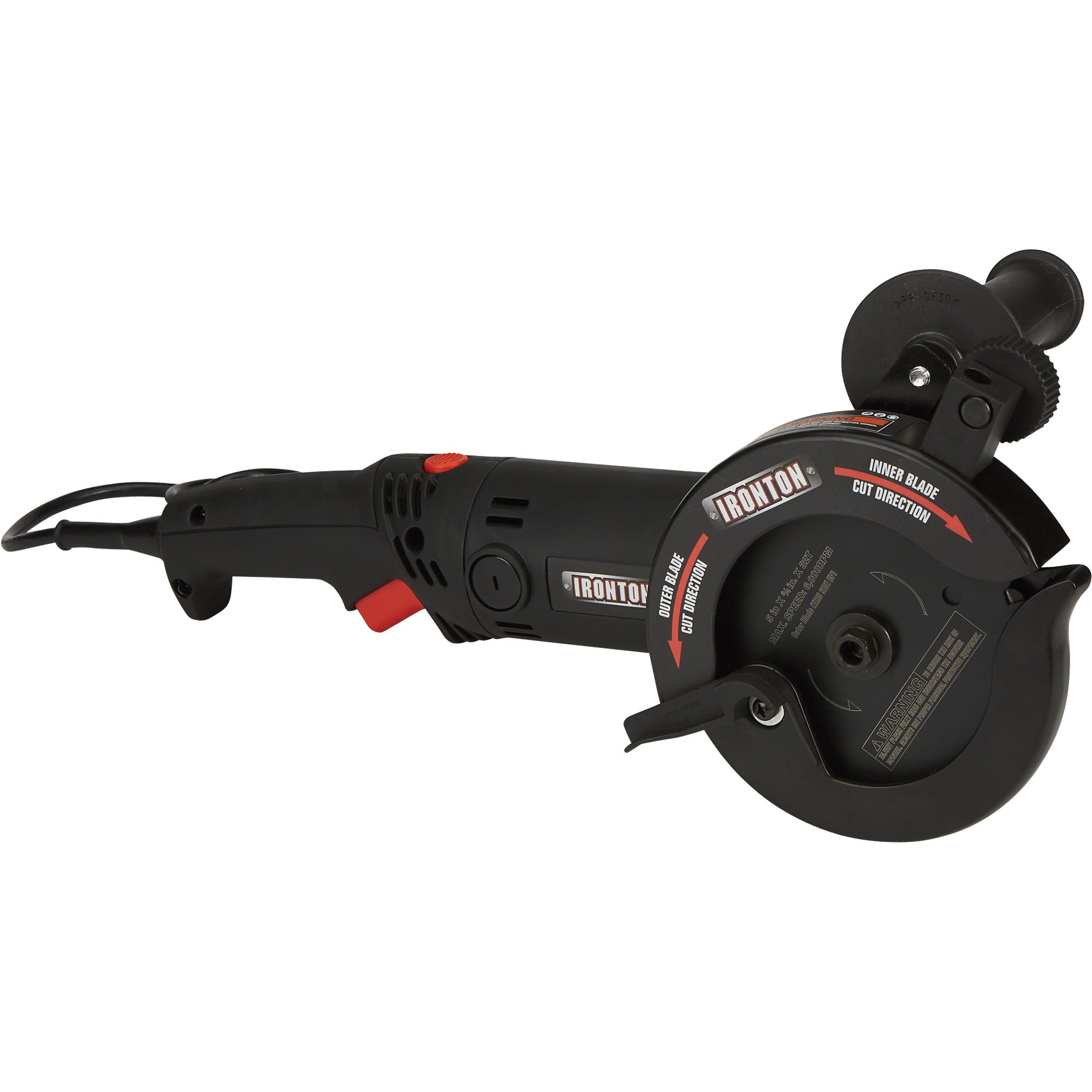 Ironton Twin Blade Saw — 8 Amp, 5in.